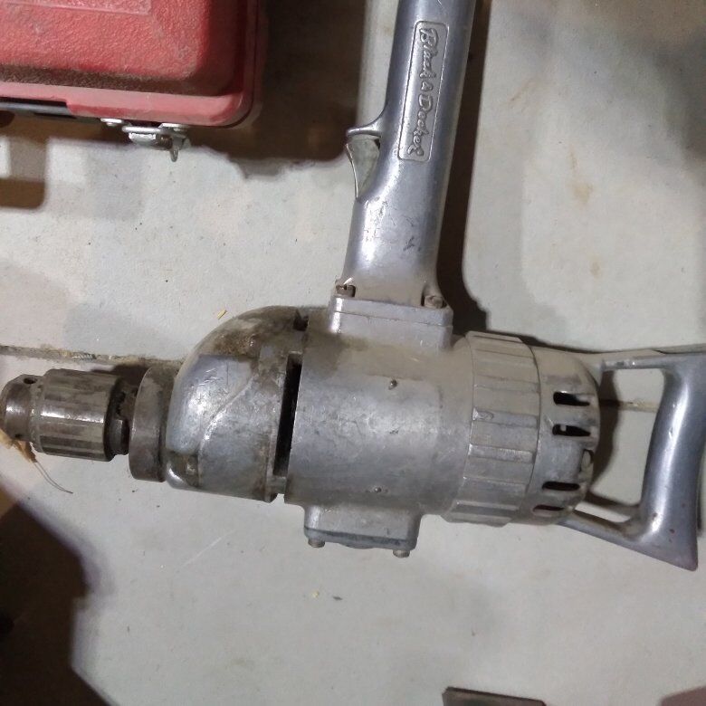 large Black & Decker drill