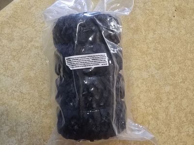 Stock TRX-4 Wheel set new sealed bag Black with satin grey split spoke