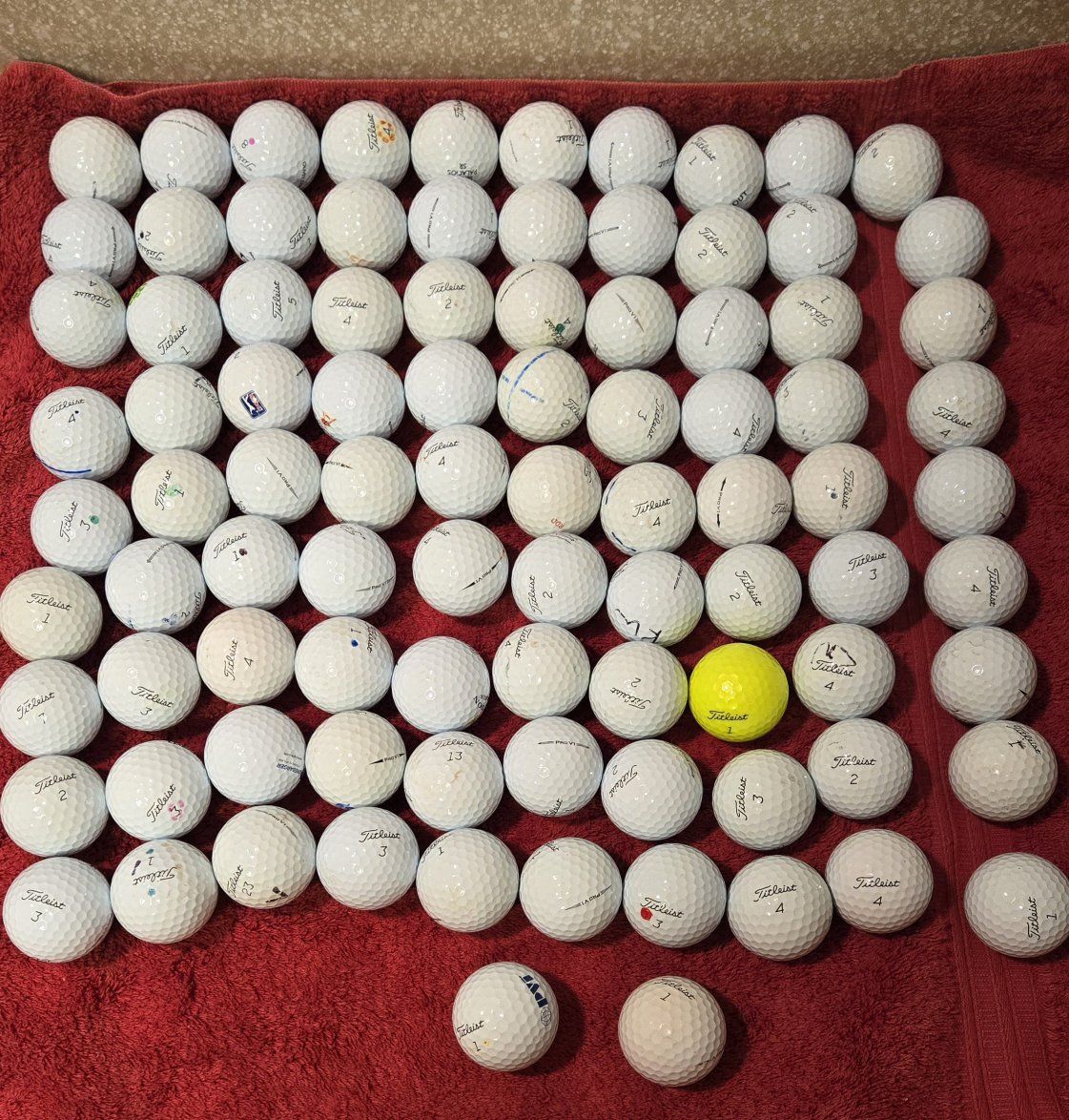 ProV1 golf balls