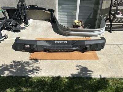 BRAND NEW GO RHINO JEEP WRANGLER JL REAR BUMPER