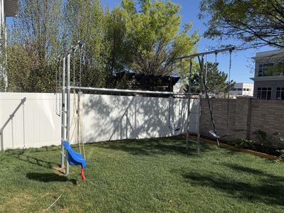 Swing Set Monkey Bar Combo