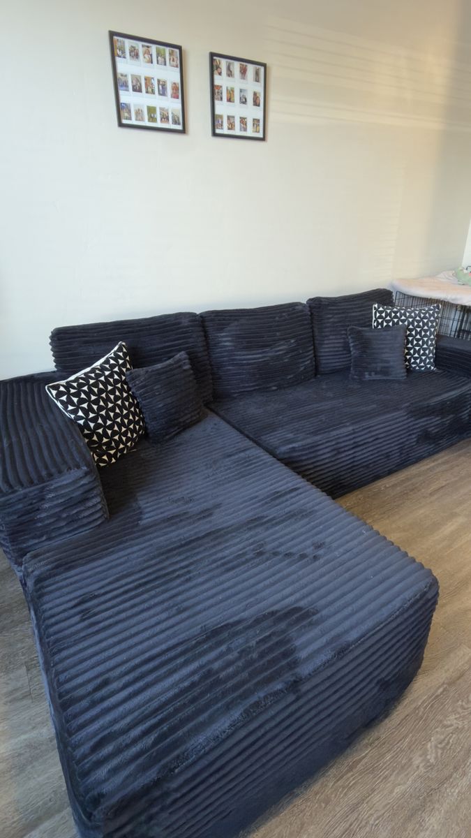 Black Sectional Couch