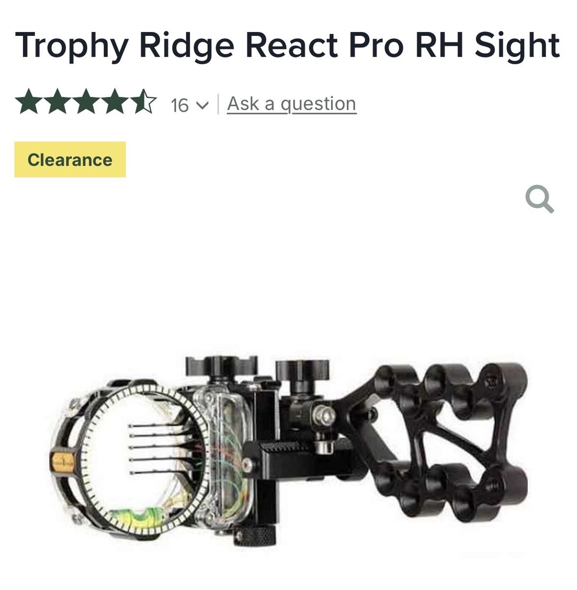 Trophy Ridge React Pro 5