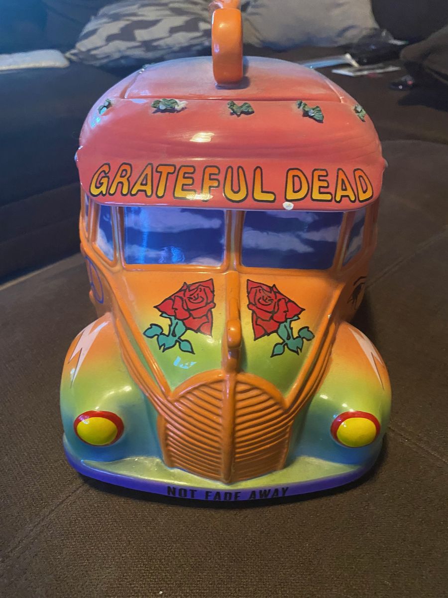 Grateful Dead Bus Cookie Jar