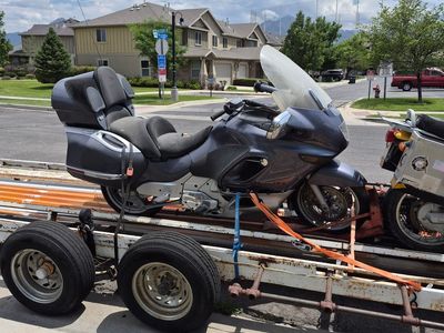 2000 BMW K1200LT & 2002 BMW R1150GS Motorcycles with Trailer Package