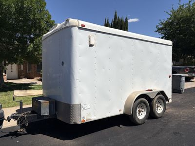 2006 Interstate 7x12 dual axle enclosed trailer