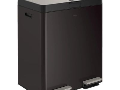 Kohler Dual Bin 82L Step Trash Can, #100077