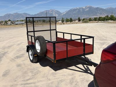 Nice Utility trailer with ramp, 5’x8’