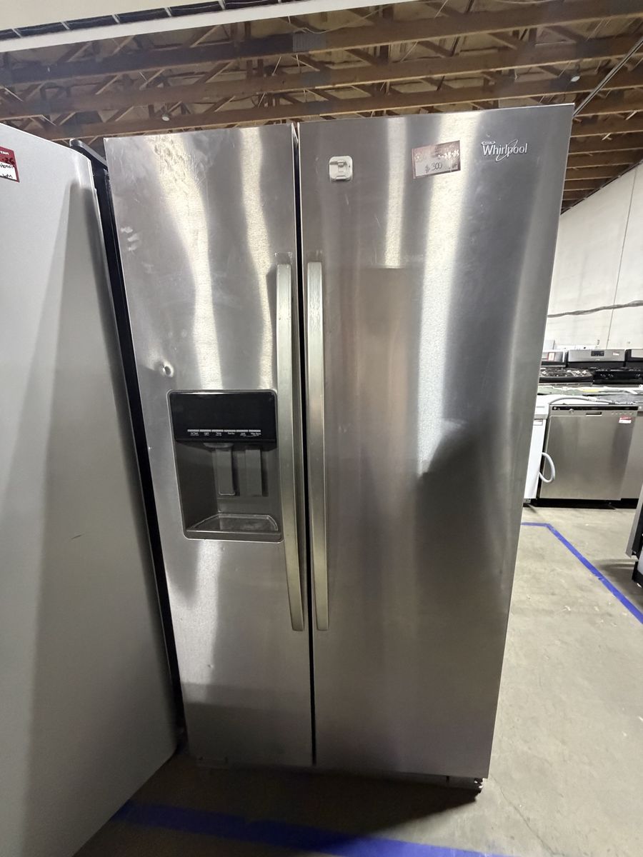 Whirlpool Side-by-Side Refrigerator - Stainless Steel