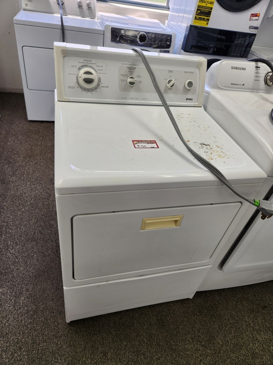 Kenmore Topload Electric Dryer! With a full Warranty
