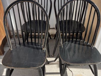 4 Farmhouse Dining/Kitchen Chairs