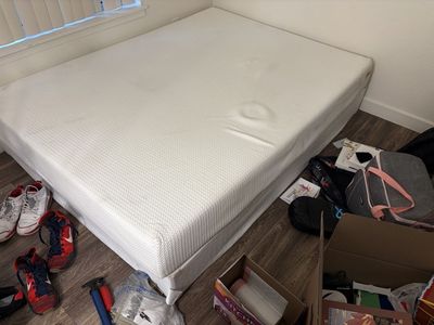 Queen sized mattress and box spring