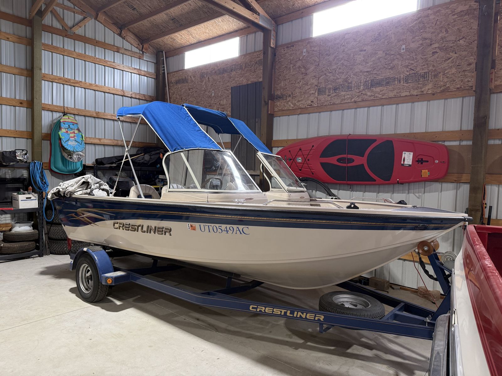 2001 Crestliner Sportfish 1850
