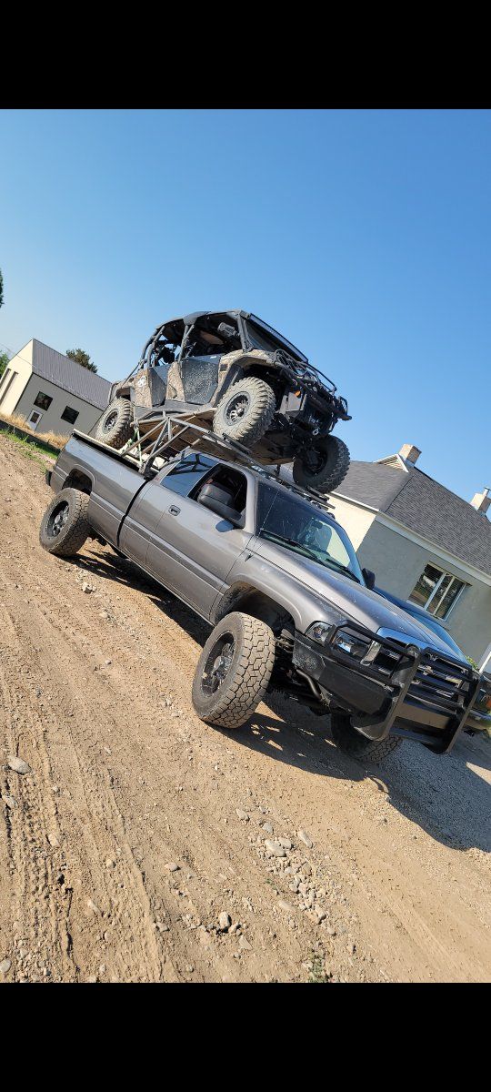 utv truck bed rack