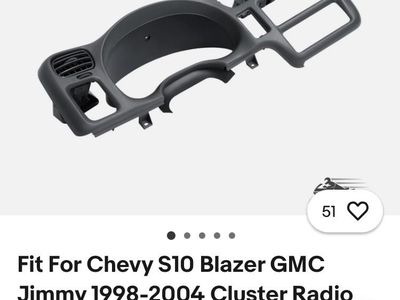 Dash Bezel Cover For 1998-2004 GM