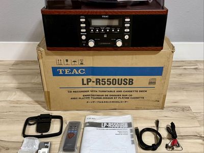 TEAC LP-R550USB Record Player CD Recorder