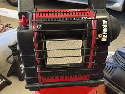 Mr. Heater Portable Buddy MH9BX 9,000 BTU Radiant Propane Heater - Red/Black