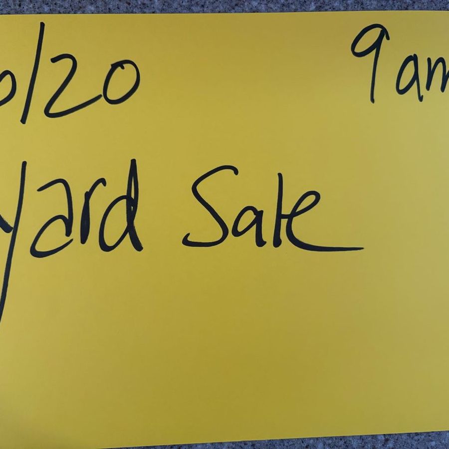 Huge Yard Sale - 6/20 Starting 9 AM! Great Deals & Unique Finds!