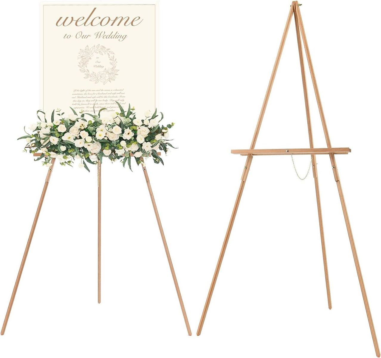 EEDEN Wood Easel Stand, Poster Holder