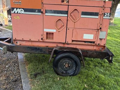 Denyo MQ Power 25 kVA Diesel Generator on Trailer - 4501 Hours