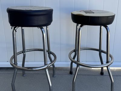 Shop/garage bar stools