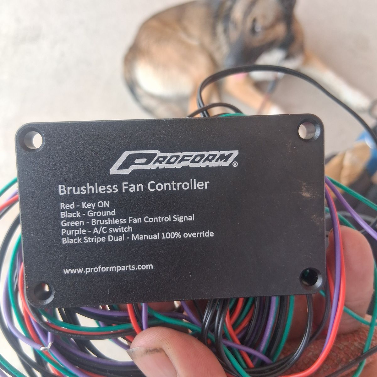 PROFORM Brushless electric radiator fan controller