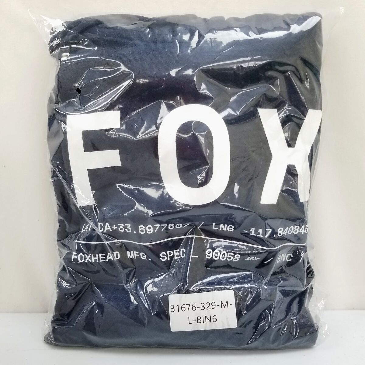 Fox Racing Non Stop Medium Pullover Hoodie, Midnight Blue (31676-329-M-L-BIN6)