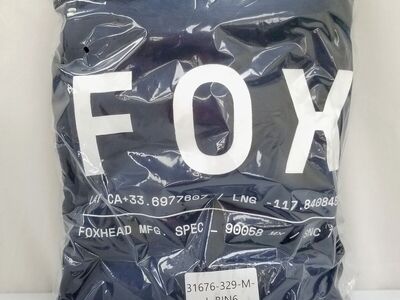 Fox Racing Non Stop Medium Pullover Hoodie, Midnight Blue (31676-329-M-L-BIN6)
