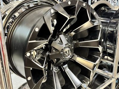 Fuel-Assault 20x9matte black. Brand new set of 4 wheels.