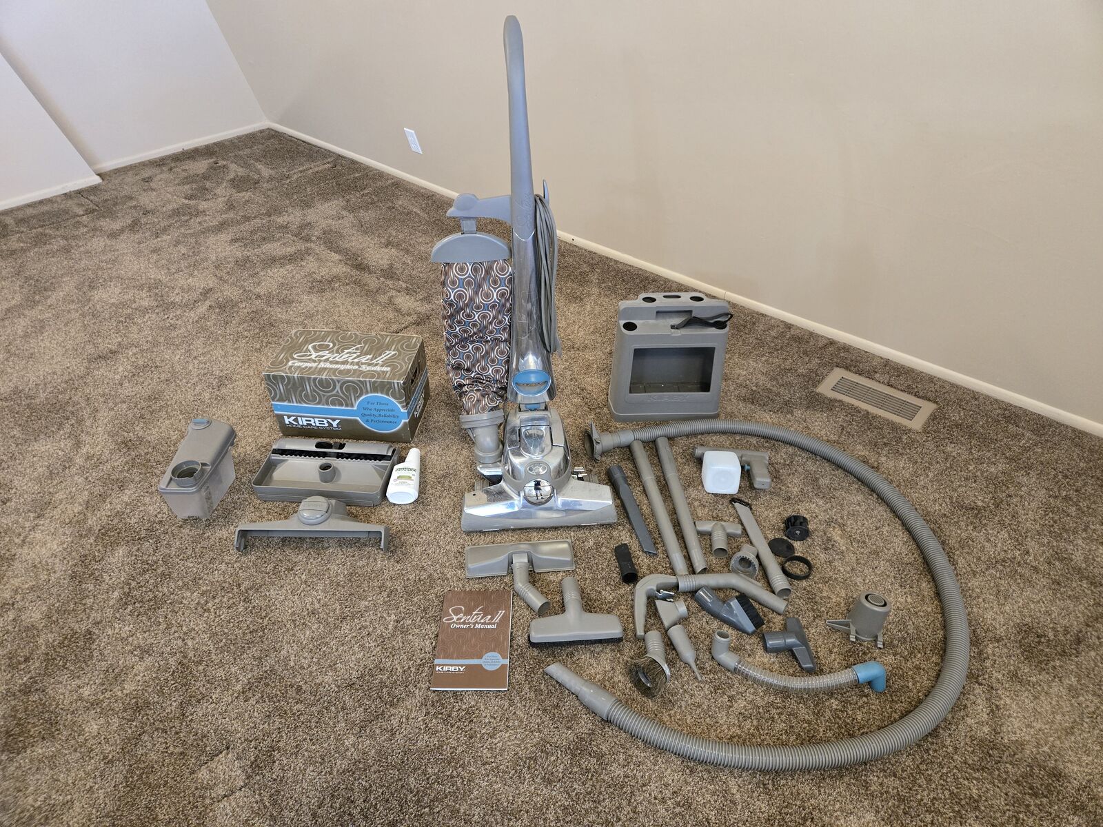 Kirby Sentria II Vacuum; Shampoo System and Other Attachments