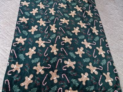 cute Christmas throw blanket