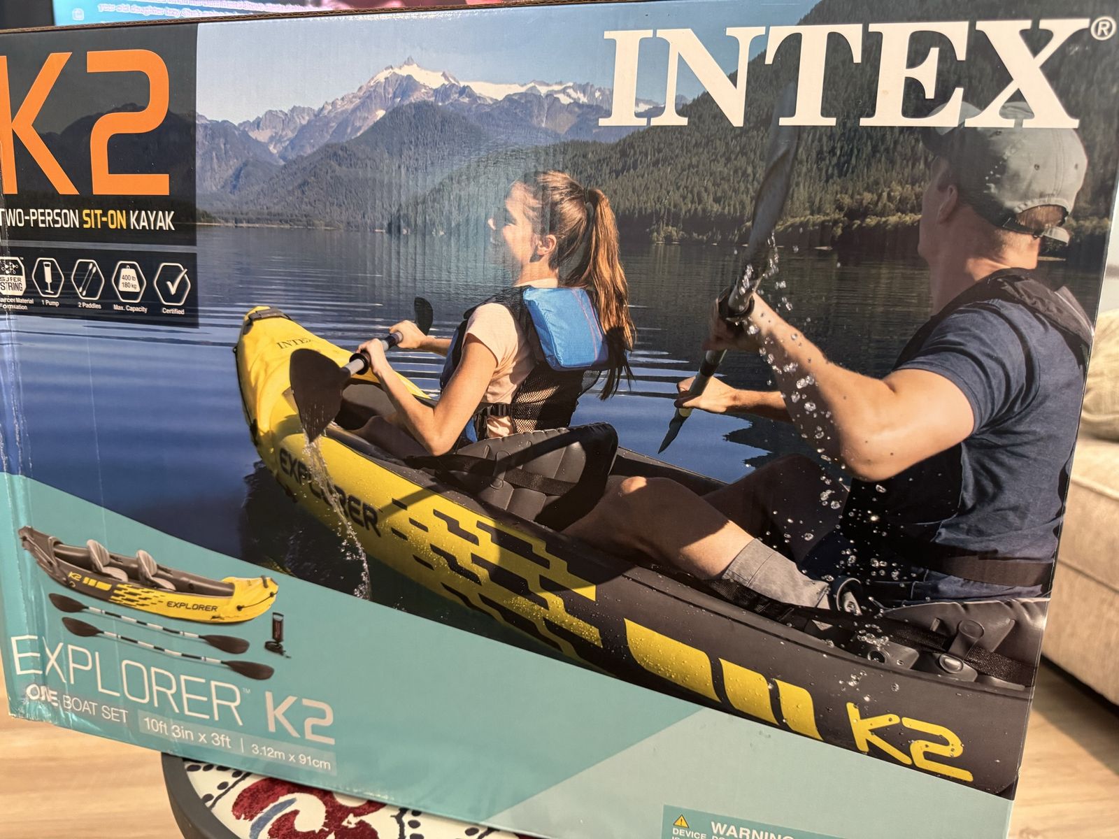 Inflatable kayak