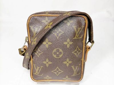 Louis Vuitton Monogram Pochette Cles Key Pouch / Purse LV Brown Canvas Bag Authentic!!