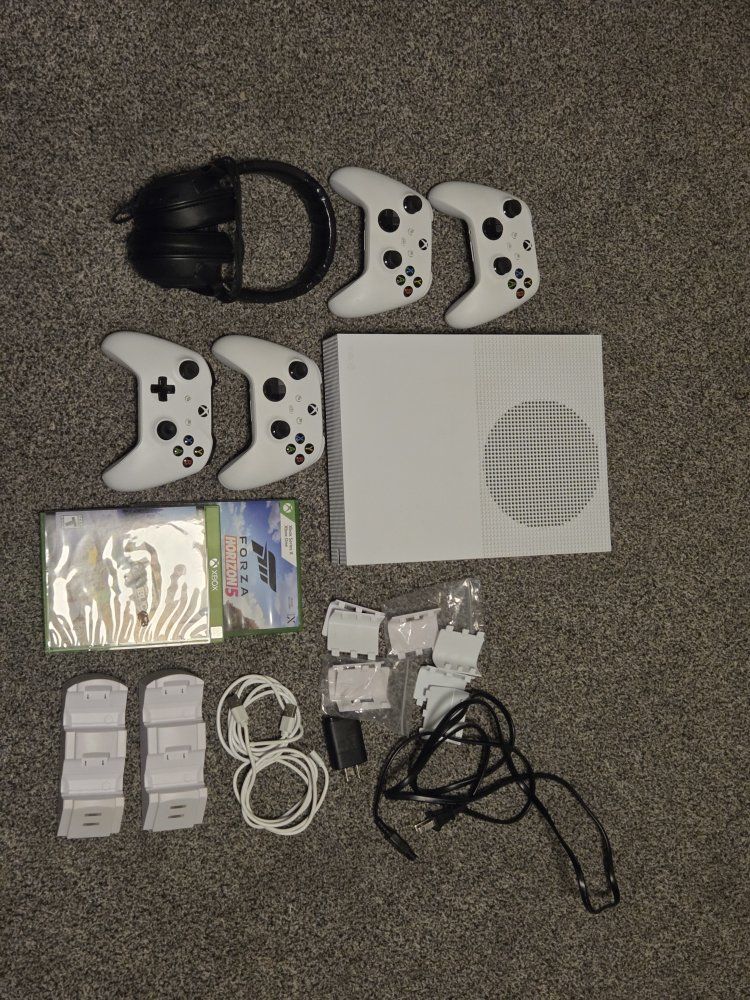 Microsoft Xbox One S 500GB Gaming Console & Controller White - Excellent Condition