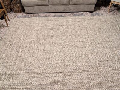 New 8ft by 10ft Braided Rug