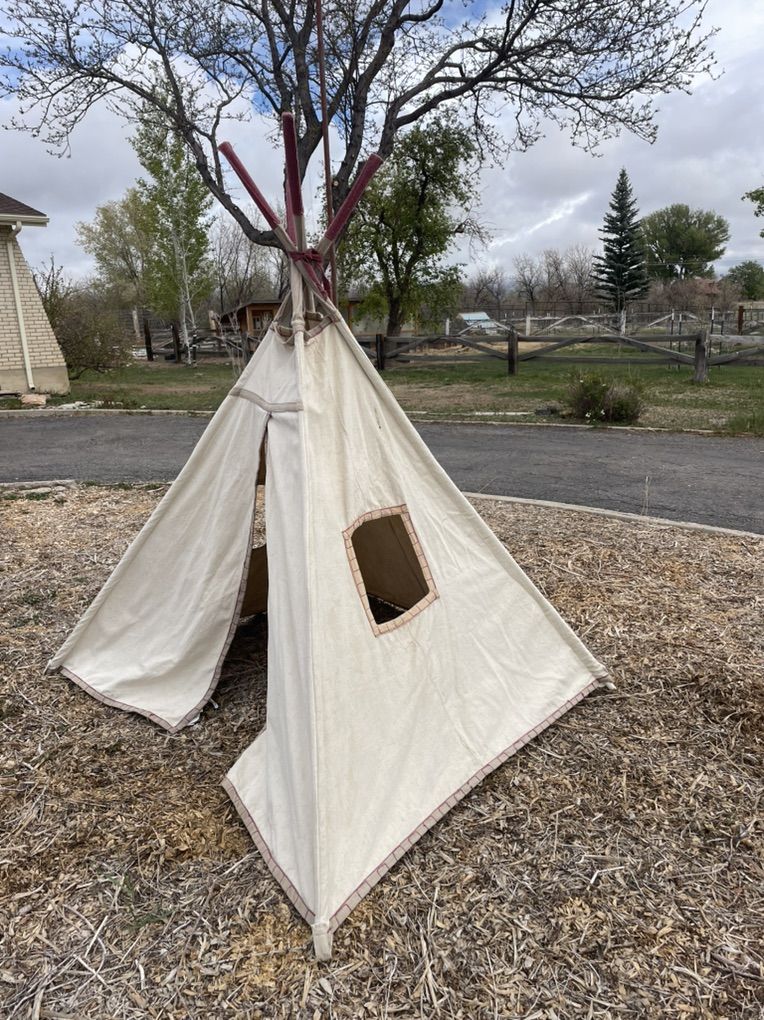 Extra Large Canvas Play Tent for Children