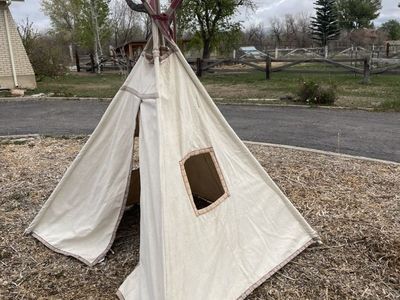 Extra Large Canvas Play Tent for Children