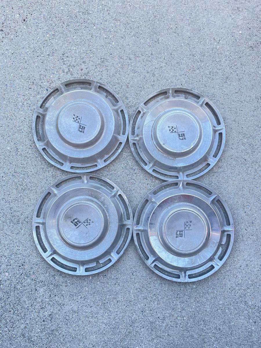 1960 Chev Impala Hubcaps 14 inch