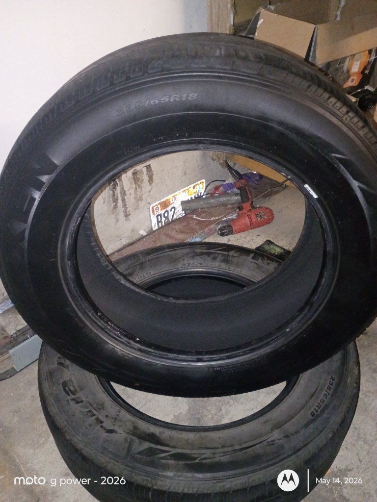 235/65R18 two brand new SUV tires