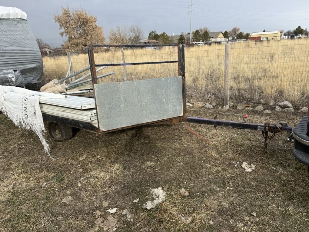 Two Place Snowmobile Trailer