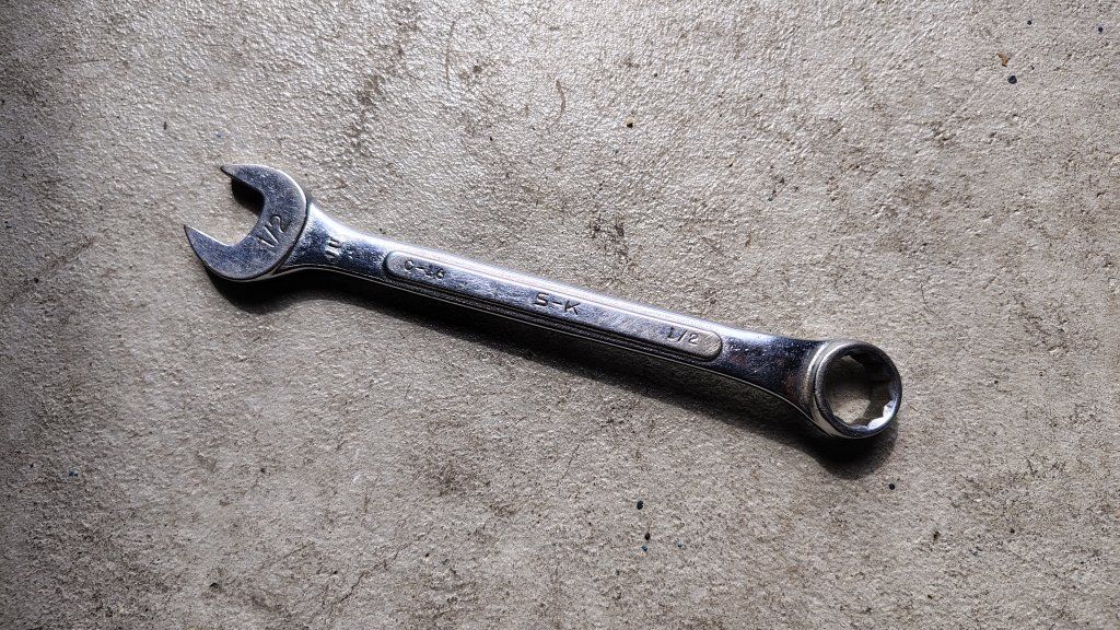 SK C-16 USA Forged 1/2" 12pt Standard Combo Wrench