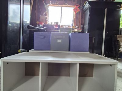 Storage shelves