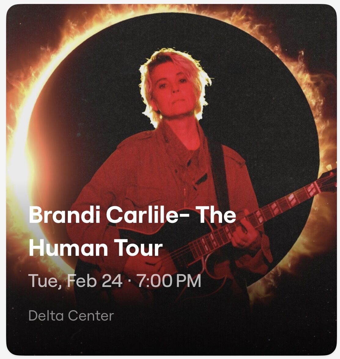 Two Brandi Carlile Concert Tickets- 2/24