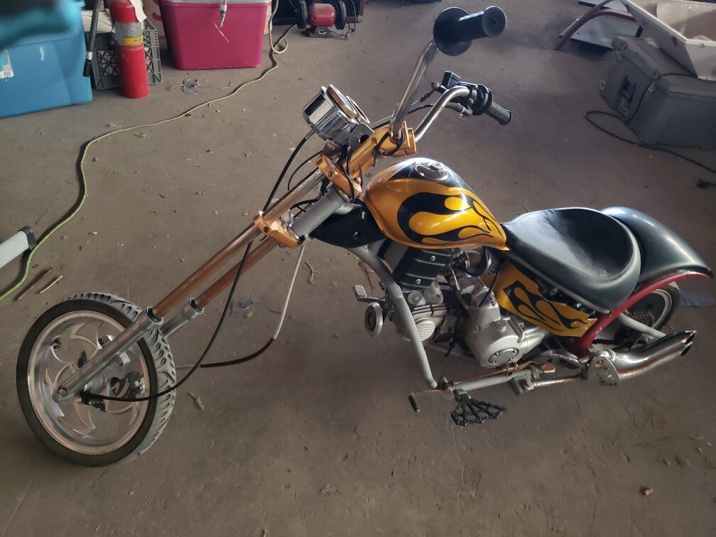 Gold Flame Mini Chopper