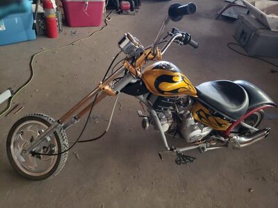 Gold Flame Mini Chopper