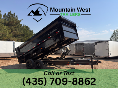 2026 Iron Bull 7X16-16K Dump Trailer w/ 4ft Sides
