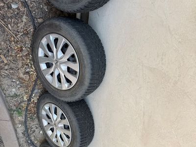 2016 Nissan Rogue Wheels with Snow Tires
