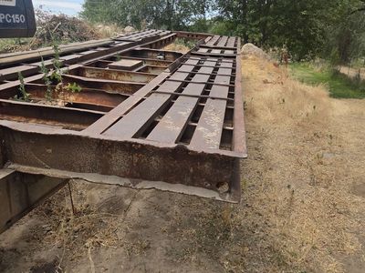 Twamco heavy equipment trailer heavy duty