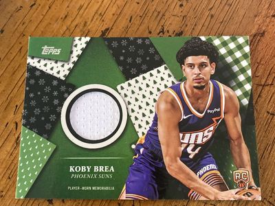 Koby Brea jersey card