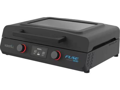 Fuse 400 22 Tabletop Grill Griddle Black